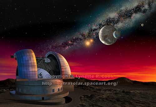 European Extremely Large Telescope - E-ELT